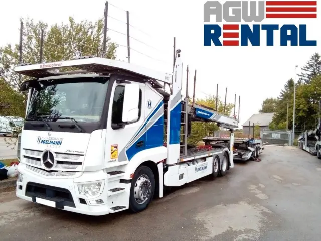 MERCEDES-BENZ ACTROS + Kässbohrer 2018 (Autotransporter)