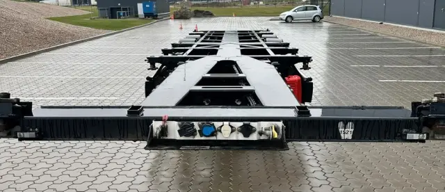 KRONE SDC 27 eLTU50 container chassis semi-trailer