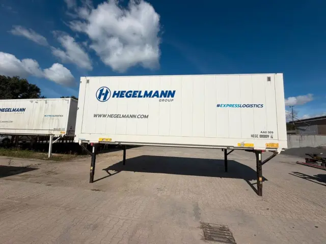 KRONE Anhänger Container Wechselbrücke Koffer 2020