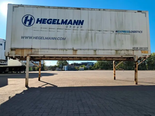 KRONE Anhänger Container Wechselbrücke Koffer 2007